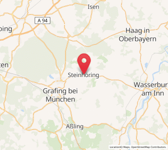 Map of Steinhöring, Bavaria