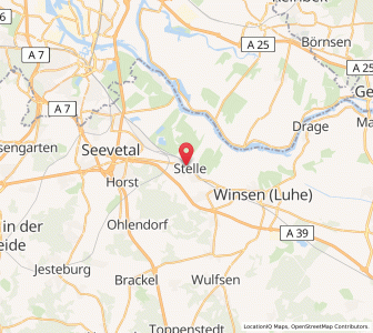 Map of Stelle, Lower Saxony