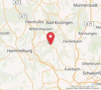 Map of Sulzthal, Bavaria