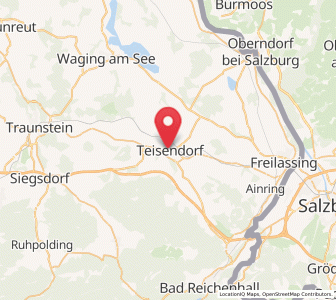 Map of Teisendorf, Bavaria