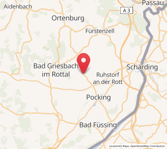 Map of Tettenweis, Bavaria