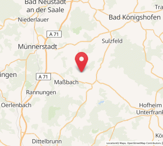 Map of Thundorf i. Unterfranken, Bavaria