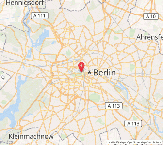 Map of Berlin-Tiergarten, Berlin