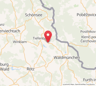 Map of Treffelstein, Bavaria