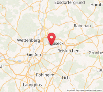 Map of Trohe, Hesse