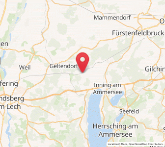 Map of Türkenfeld, Bavaria