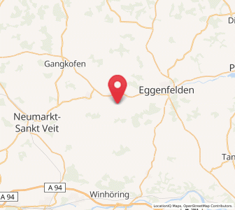 Map of Unterdietfurt, Bavaria