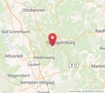 Map of Untrasried, Bavaria