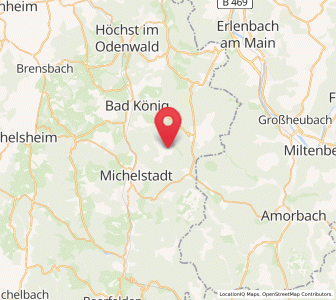 Map of Weiten-Gesäß, Hesse
