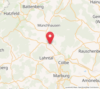 Map of Wetter, Hesse