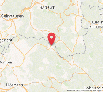 Map of Wiesen, Bavaria