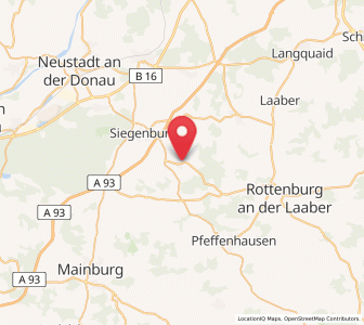 Map of Wildenberg, Bavaria
