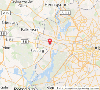 Map of Berlin-Wilhelmstadt, Berlin