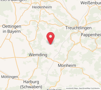 Map of Wolferstadt, Bavaria