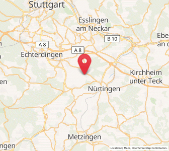 Map of Wolfschlugen, Baden-Wurttemberg