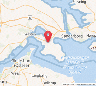 Map of Broacker, South Denmark