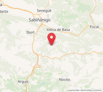 Map of Abenilla, Aragon