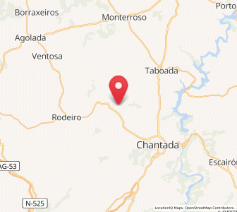 Map of Adá, Galicia