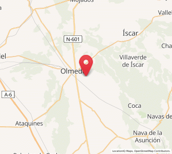 Map of Aguasal, Castille and León
