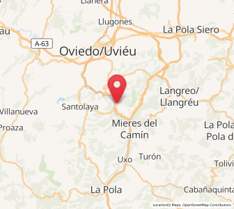 Map of Aguilar, Asturias