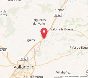 Map of Aguilarejo, Castille and León