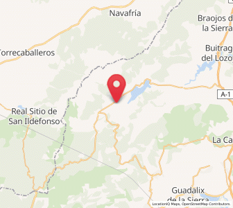 Map of Alameda del Valle, Madrid
