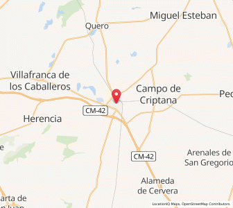 Map of Alcázar de San Juan, Castille-La Mancha
