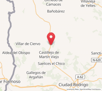 Map of Aldeanueva de Portanovis, Castille and León