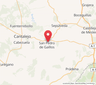 Map of Aldearraso, Castille and León