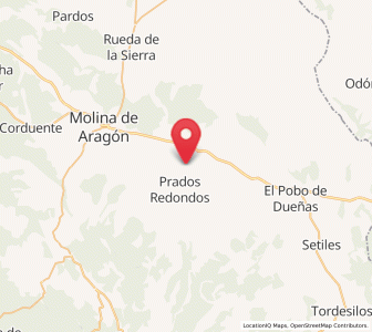 Map of Aldehuela, Castille-La Mancha