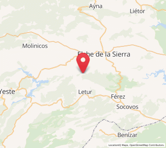 Map of Almazarán, Castille-La Mancha