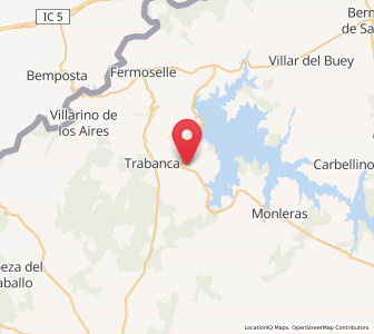 Map of Almendra, Castille and León