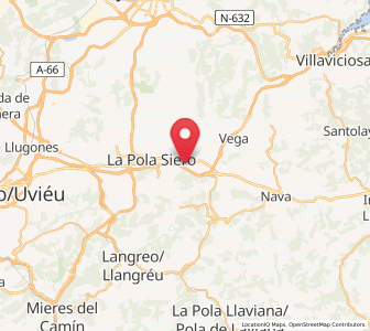 Map of Aramil, Asturias