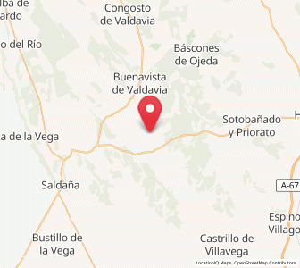 Map of Arenillas de San Pelayo, Castille and León