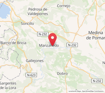 Map of Argés, Castille and León