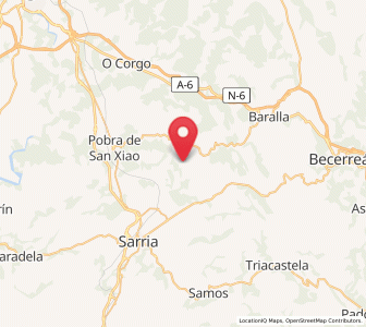Map of Armea, Galicia