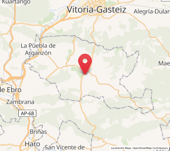 Map of Armentia, Castille and León
