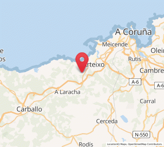 Map of Armentón de Arriba, Galicia