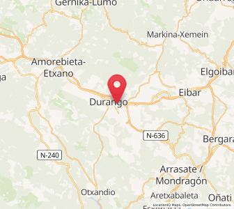 Map of Astola, Basque Country