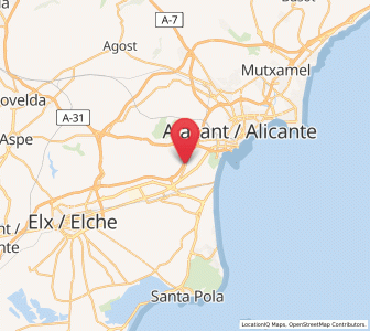 Map of Bacarot, Valencia