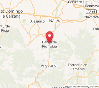 Map of Baños de Río Tobía, La Rioja