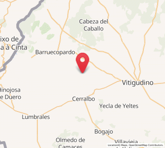 Map of Barreras, Castille and León