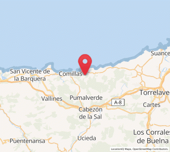Map of Barrio de la Iglesia, Cantabria
