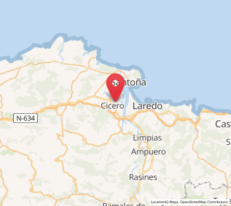 Map of Barrio de La Via, Cantabria