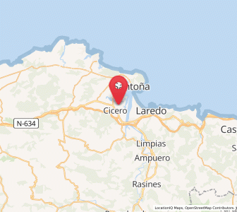 Map of Barrio de Sollagua, Cantabria