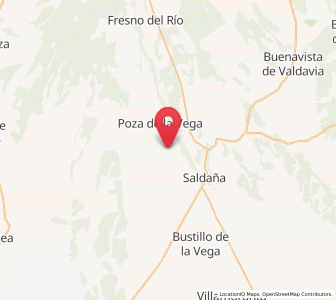 Map of Barrios de la Vega, Castille and León