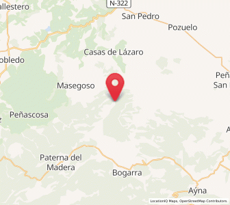 Map of Batanes, Castille-La Mancha