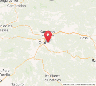 Map of Batet de la Serra, Catalonia