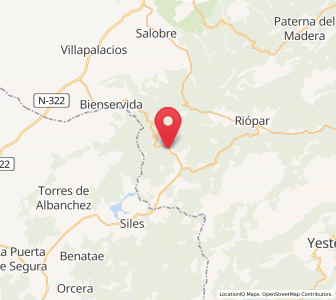 Map of Bellotar, Castille-La Mancha