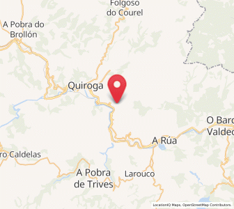 Map of Bendollo, Galicia
